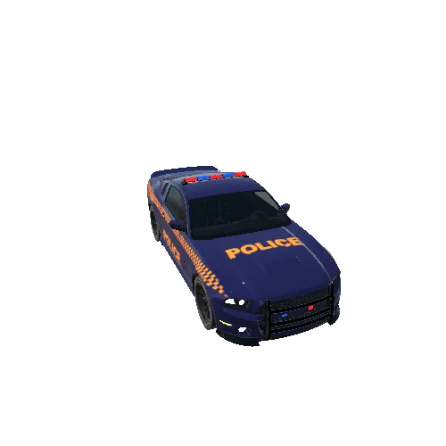 Versatile Car Batched Police Purple